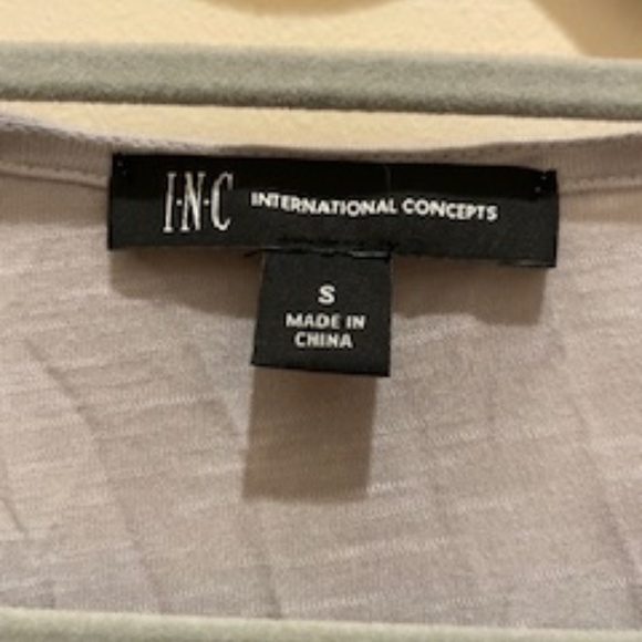 INC International Concepts - Blue Tie Dye Top - Size Small. New With Tags - Picture 3 of 6